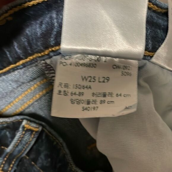 Levi’s Premium 70s High Slim Straight Jeans High Waisted 25 - Picture 10 of 10